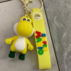 Nintendo Super Mario Yellow Yoshi Keychain